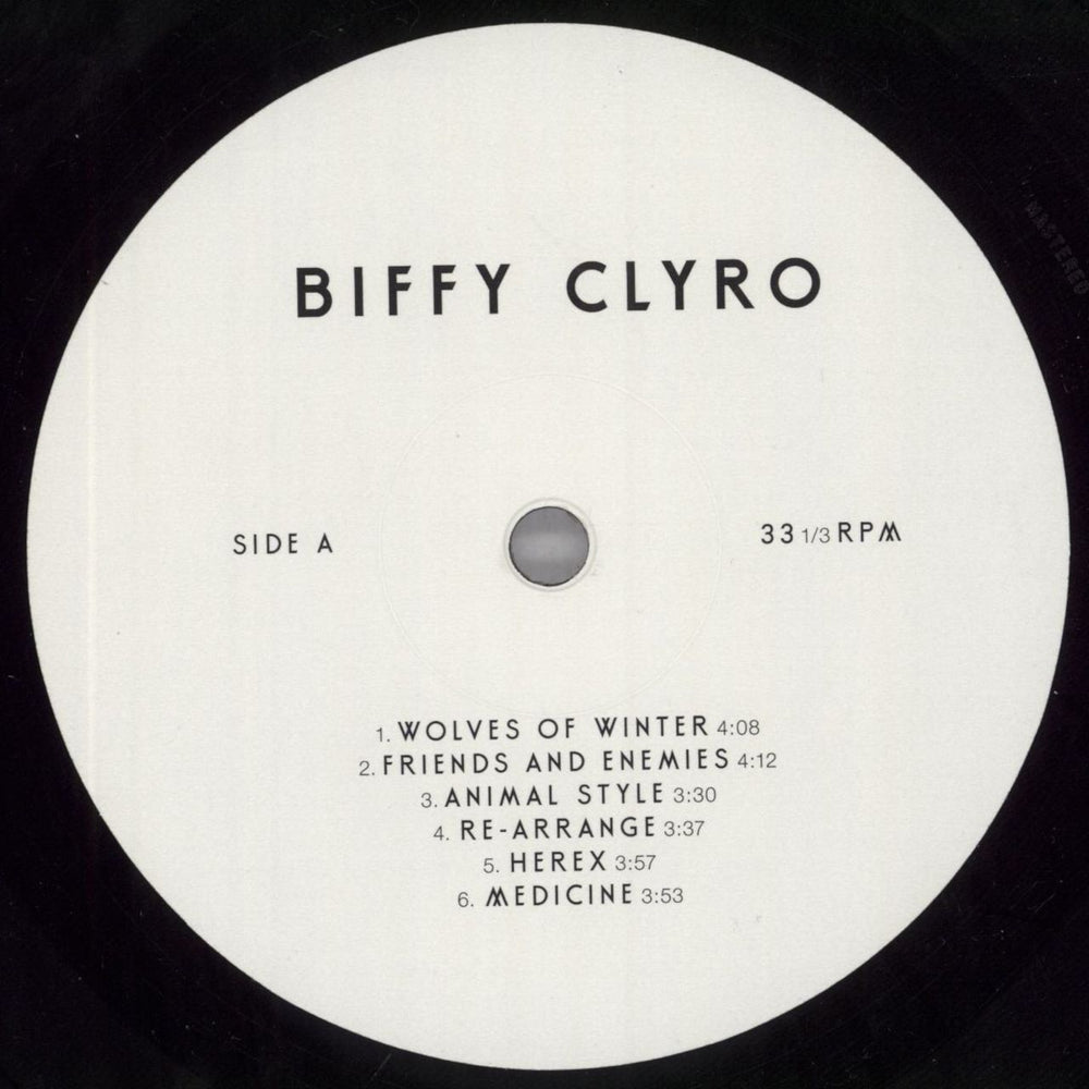 Biffy Clyro Ellipsis UK vinyl LP album (LP record) B.YLPEL820846