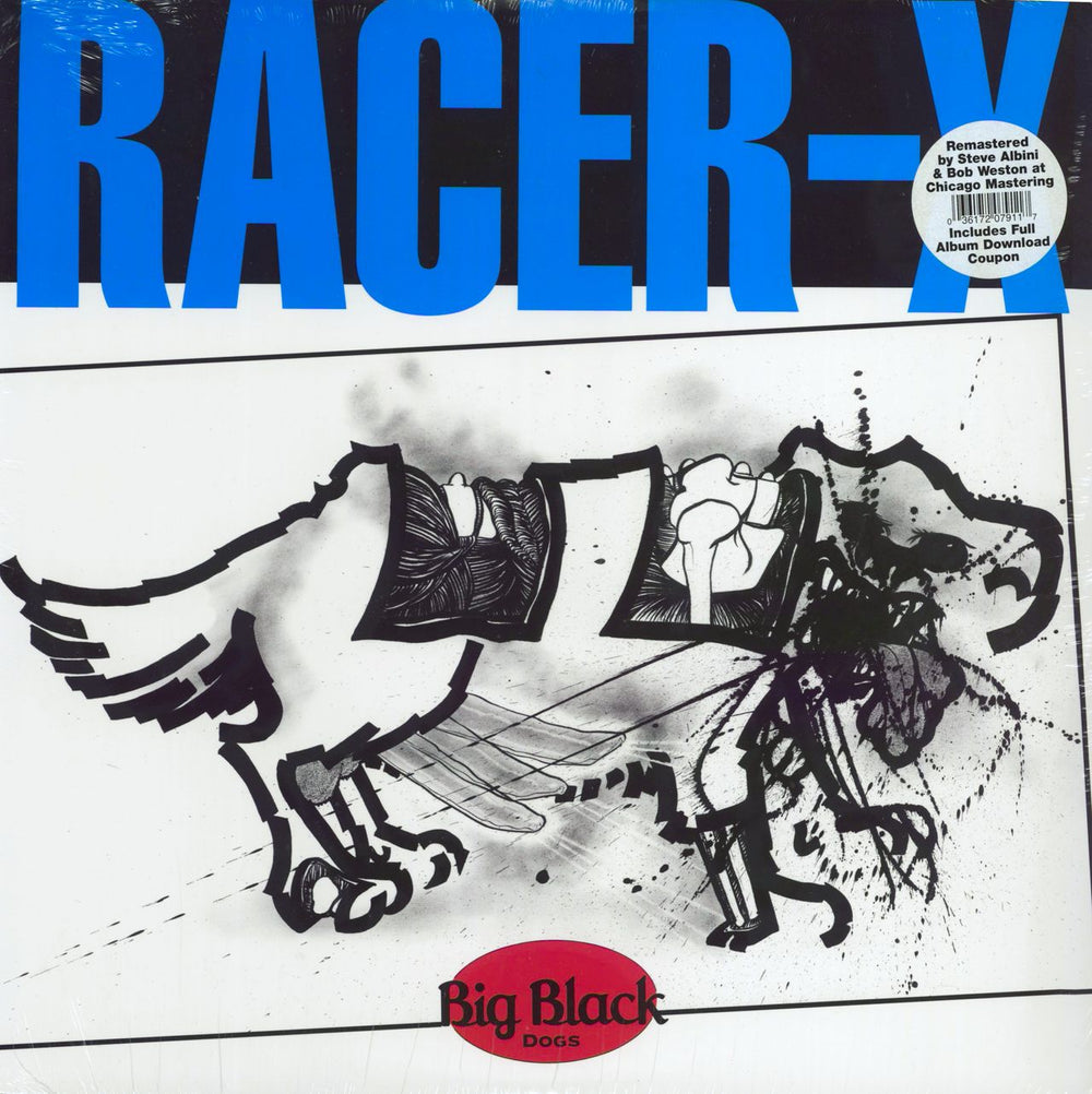 Big Black Racer-X - Sealed US vinyl LP album (LP record) TG91