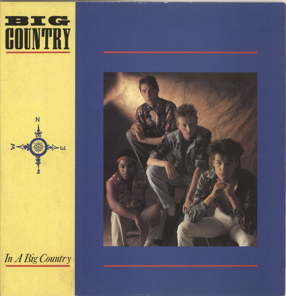 Big Country In A Big Country UK 12" vinyl single (12 inch record / Maxi-single) COUNT312