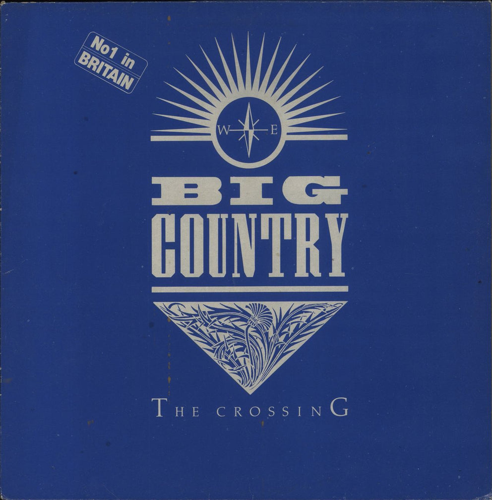 Big Country The Crossing French vinyl LP album (LP record) 812870-1