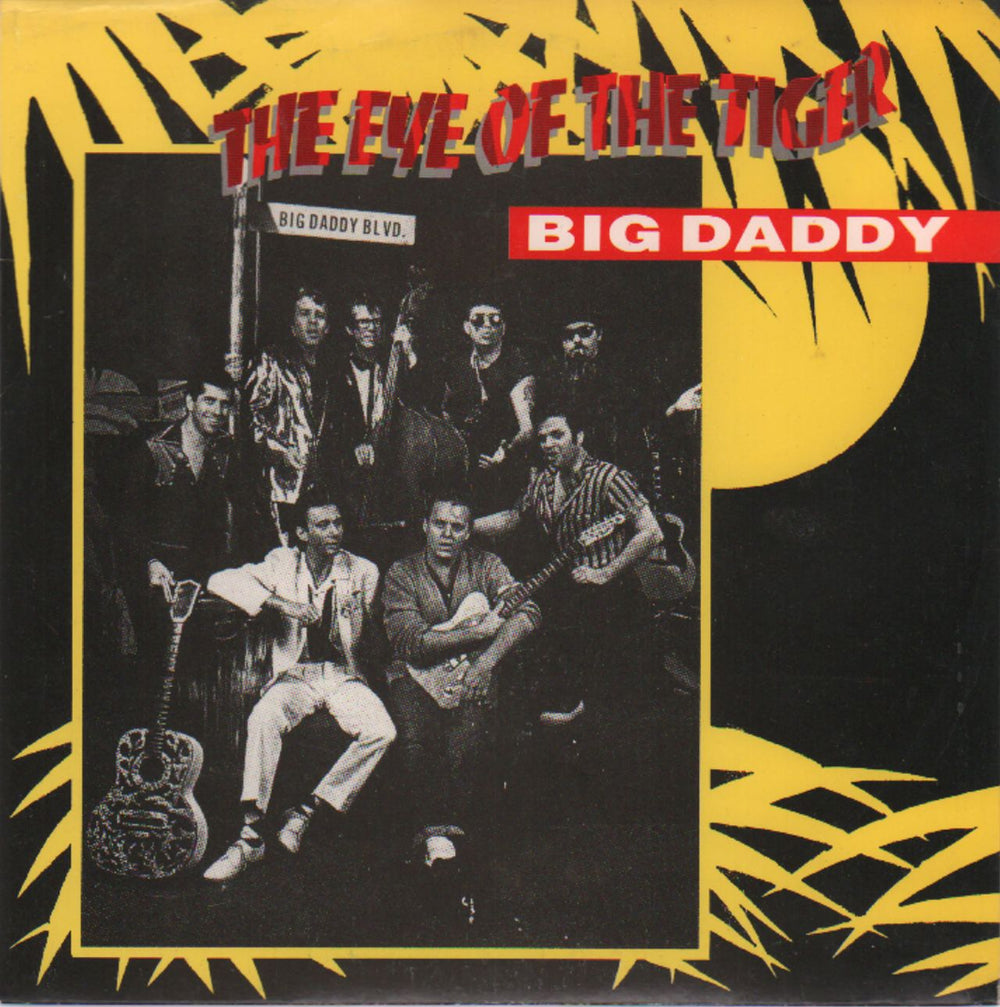 Big Daddy Eye Of The Tiger UK 7" vinyl single (7 inch record / 45) SURF102