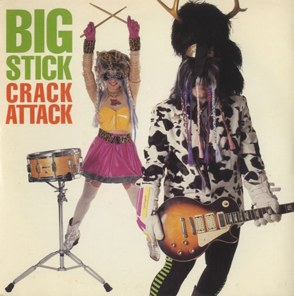 Big Stick Crack Attack UK 7" vinyl single (7 inch record / 45) EM88