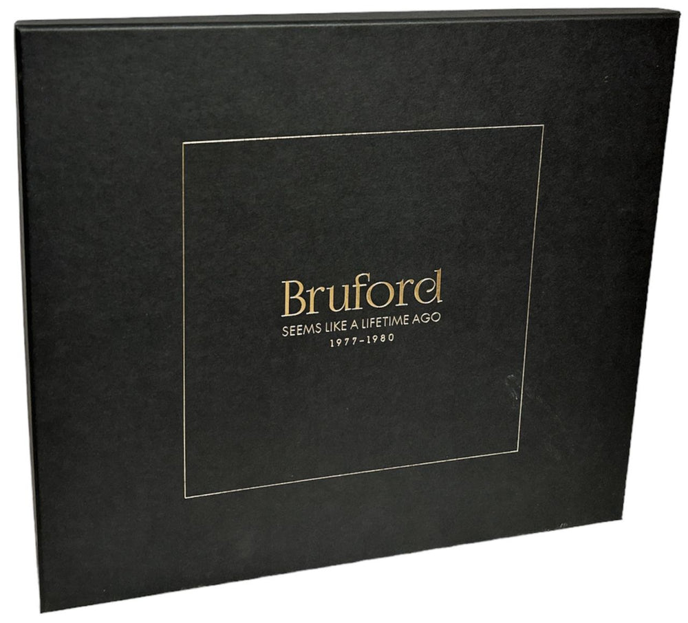 Bill Bruford Seems Like A Lifetime Ago  - Signed & Numbered UK CD Album Box Set WFBX