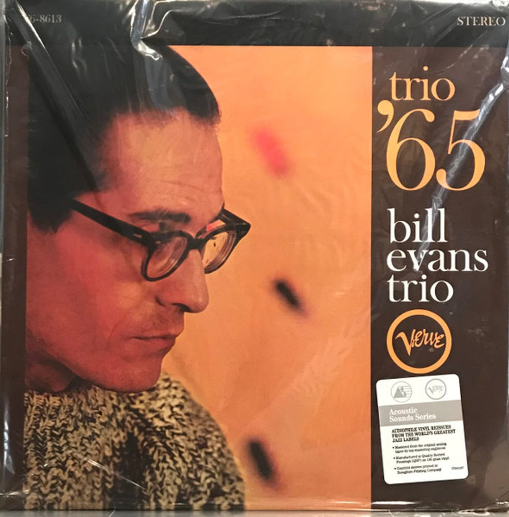 Bill Evans (Piano) Trio '65 - Acoustic Sounds Verve Series - Sealed US vinyl LP album (LP record) BLVLPTR792484