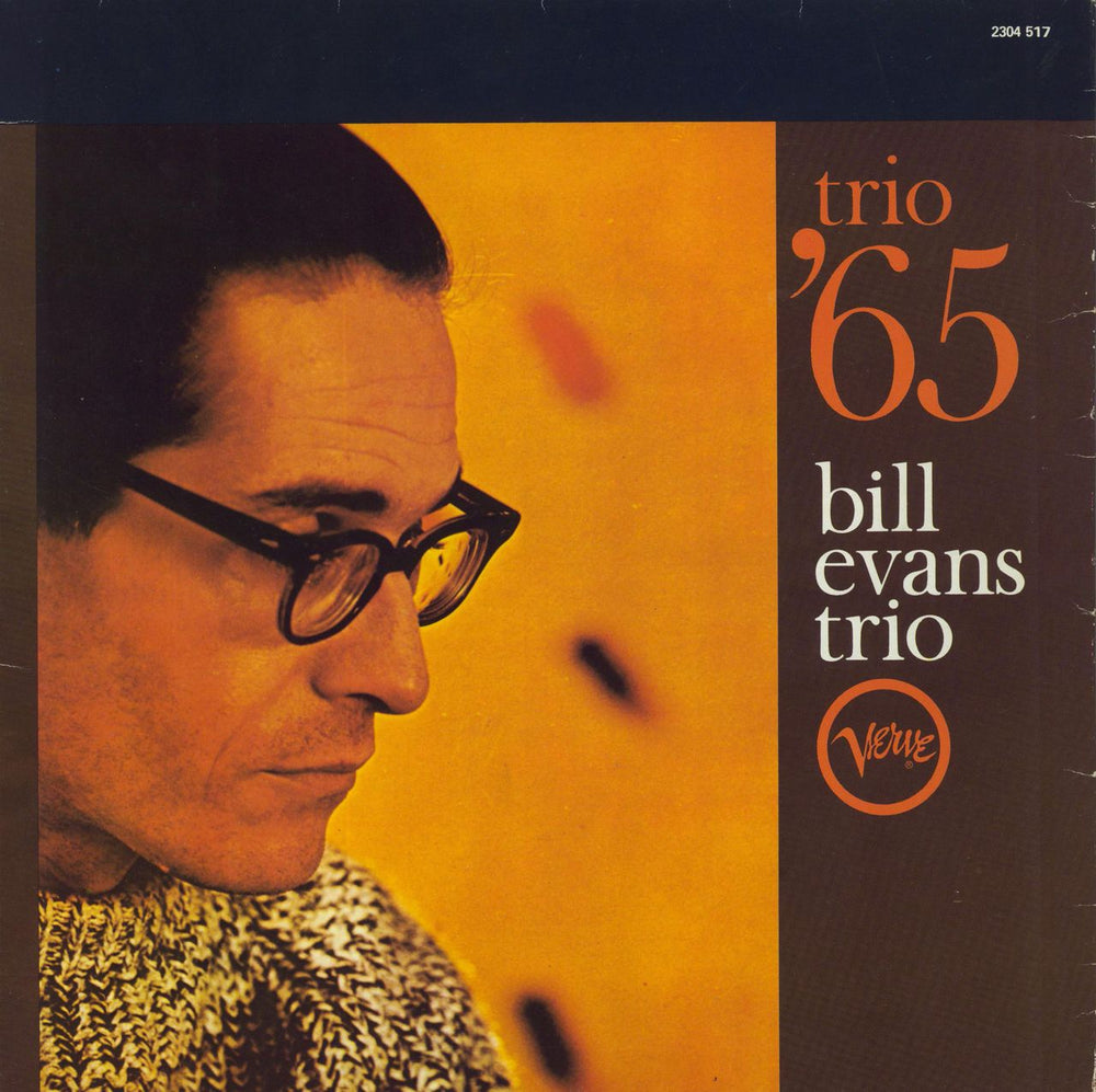 Bill Evans (Piano) Trio '65 French vinyl LP album (LP record) 2304517