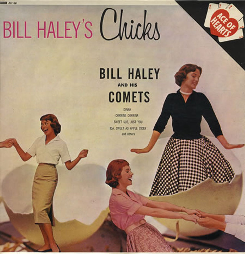 Bill Haley & The Comets Bill Haley's Chicks UK vinyl LP album (LP record) AH66