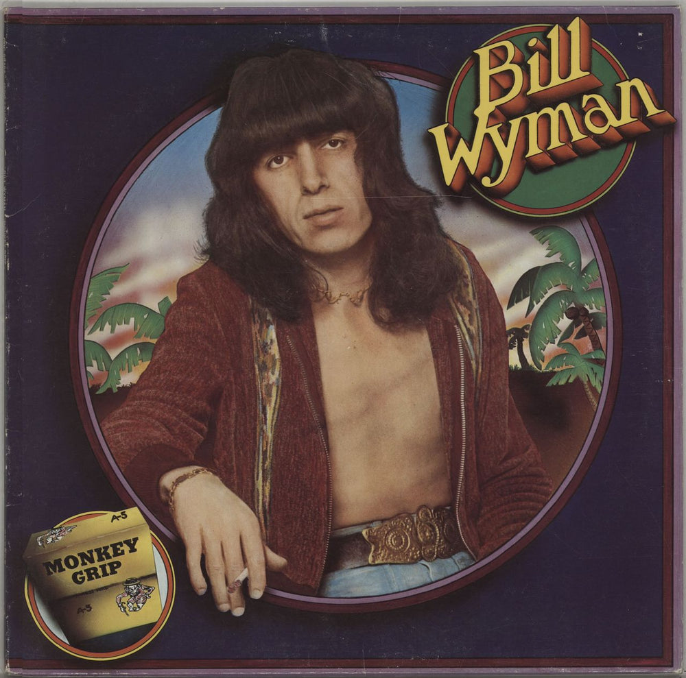 Bill Wyman Monkey Grip - EX UK vinyl LP album (LP record) COC59102
