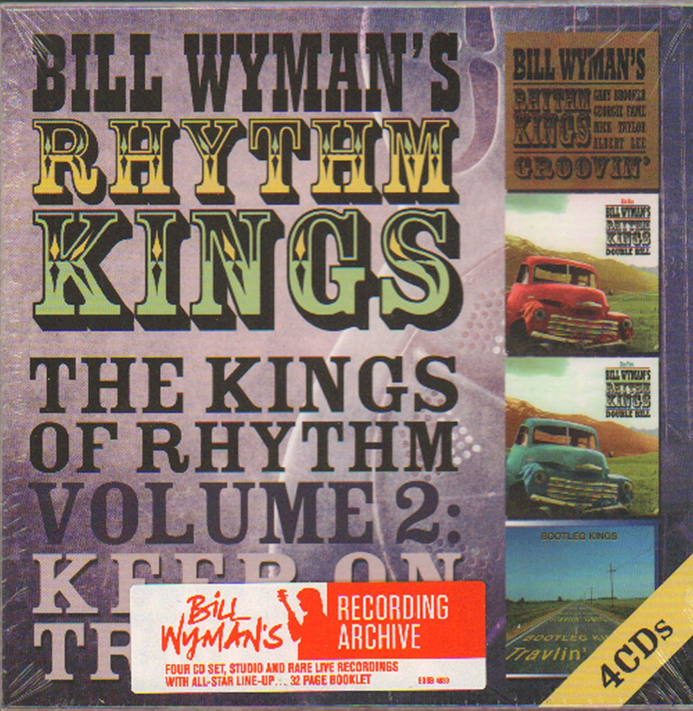 Bill Wyman The Kings Of Rhythm Volume 2: Keep On Truckin' UK CD Album Box Set EDSB4030