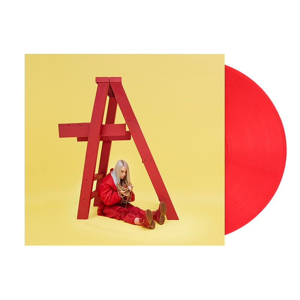 Billie Eilish Dont Smile At Me - Red Vinyl - Sealed UK vinyl LP album (LP record) 0NRLPDO803922