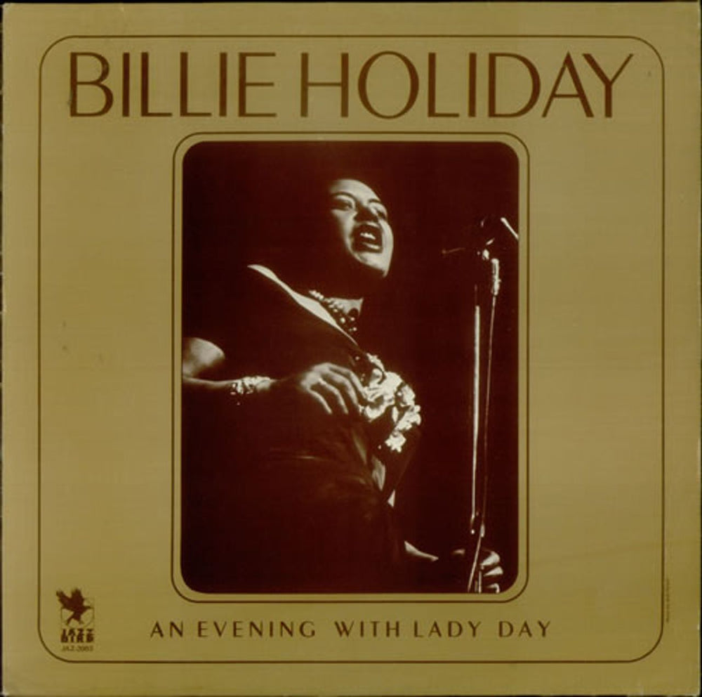 Billie Holiday An Evening With Lady Day UK vinyl LP album (LP record) JAZ-2003