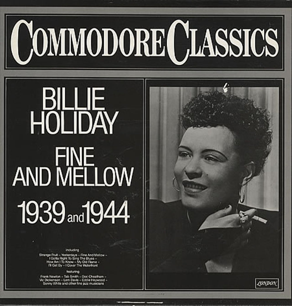 Billie Holiday Fine And Mellow German vinyl LP album (LP record) 6.24055