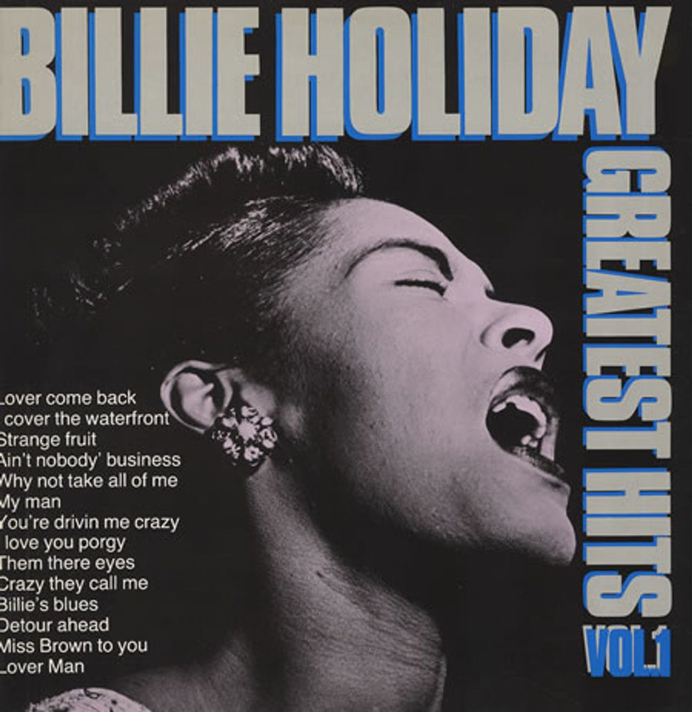 Billie Holiday Greatest Hits Vol. 1 Dutch vinyl LP album (LP record) CL0027683