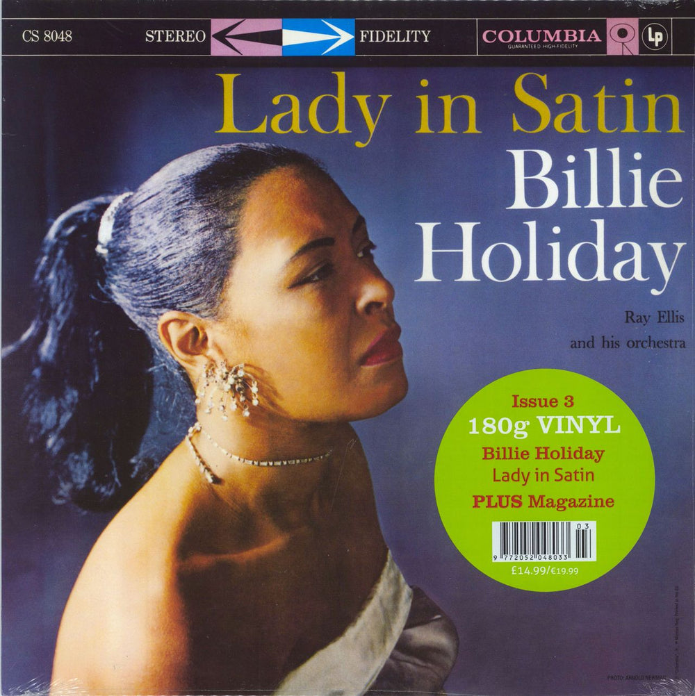 Billie Holiday Lady In Satin - 180gm + Booklet - Sealed UK vinyl LP album (LP record) CS8048