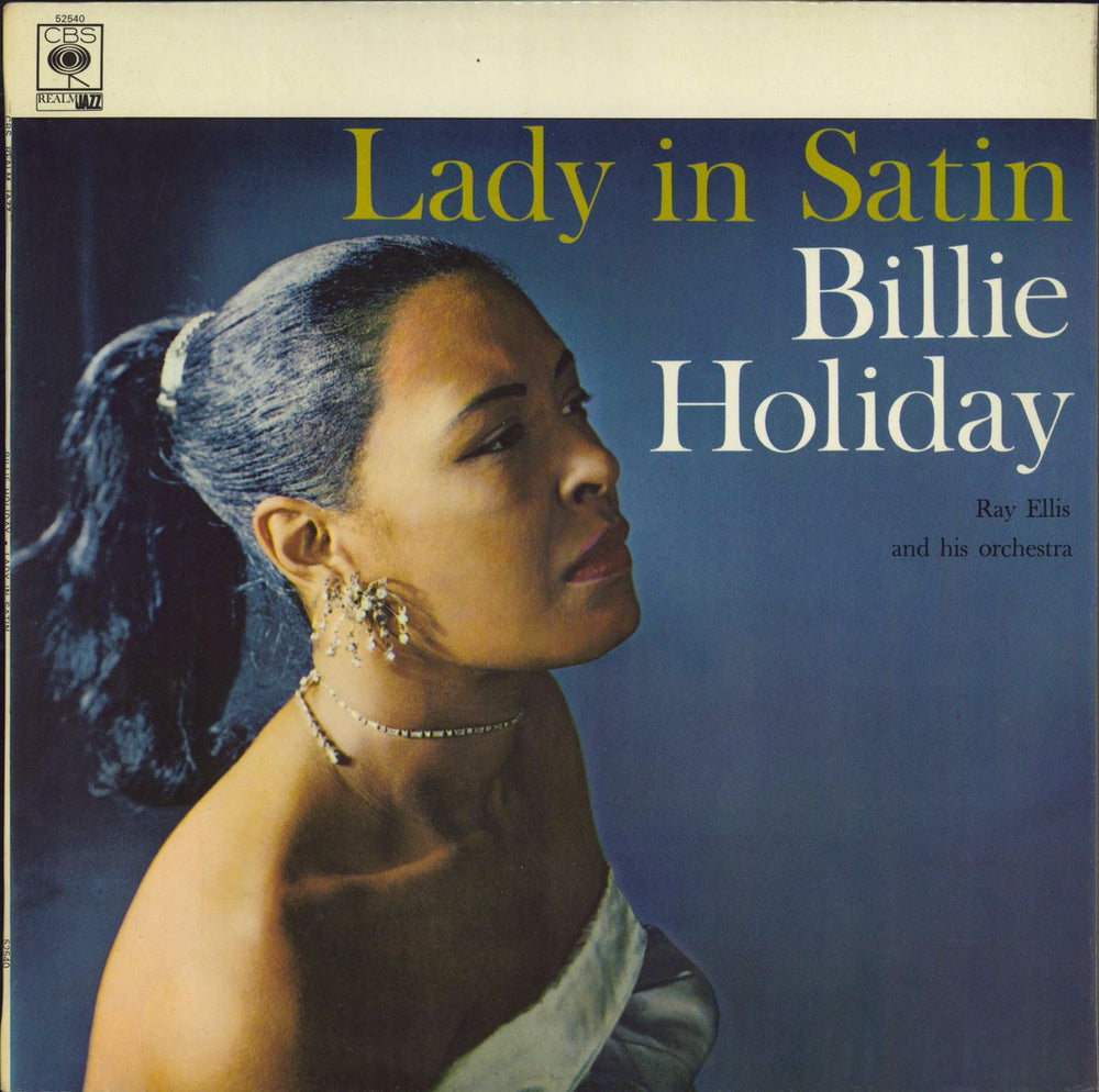 Billie Holiday Lady In Satin UK vinyl LP album (LP record) 52540