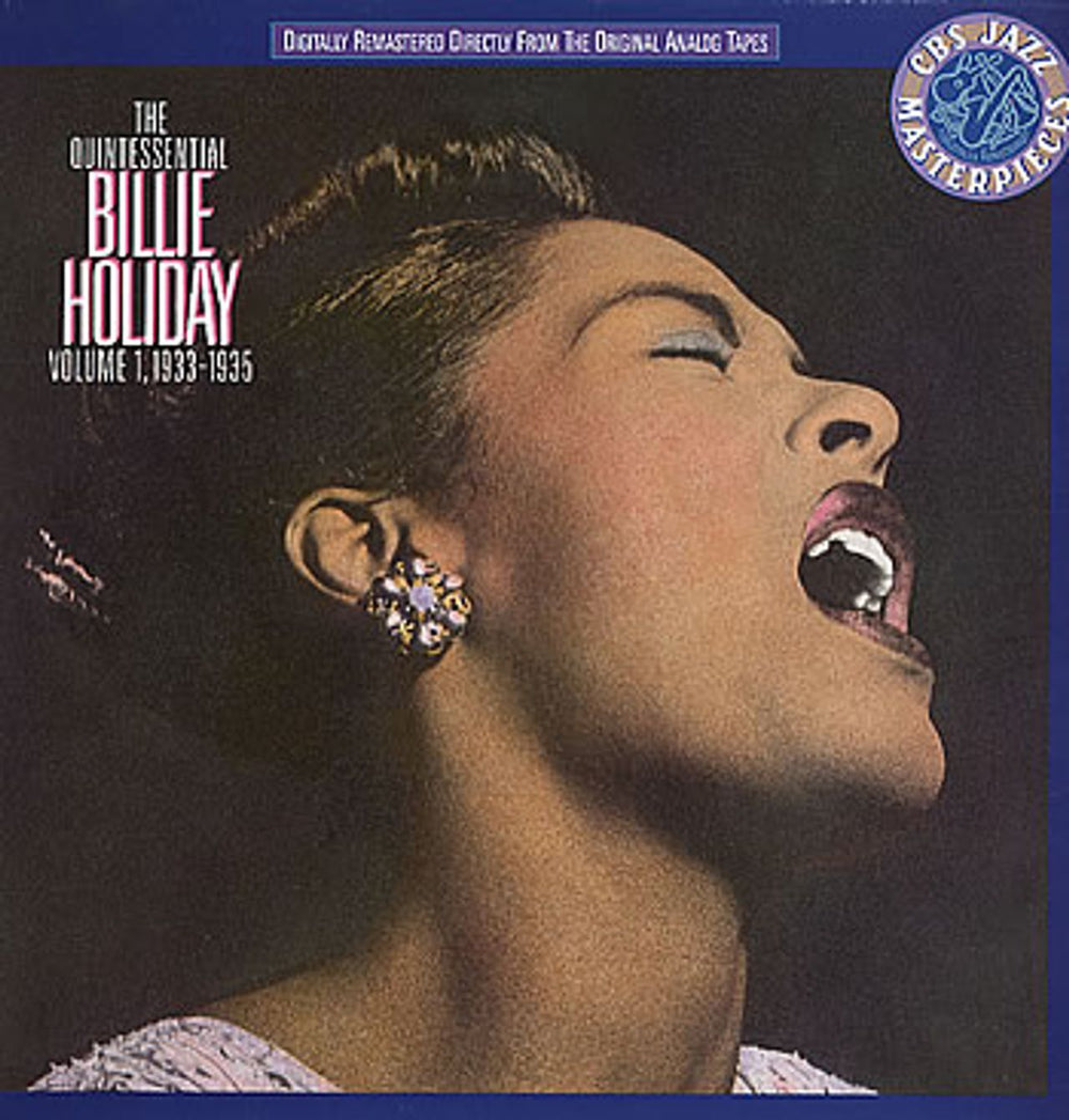 Billie Holiday The Quintessential Billie Holiday Volume 1 1933-1935 Dutch vinyl LP album (LP record) 4509871