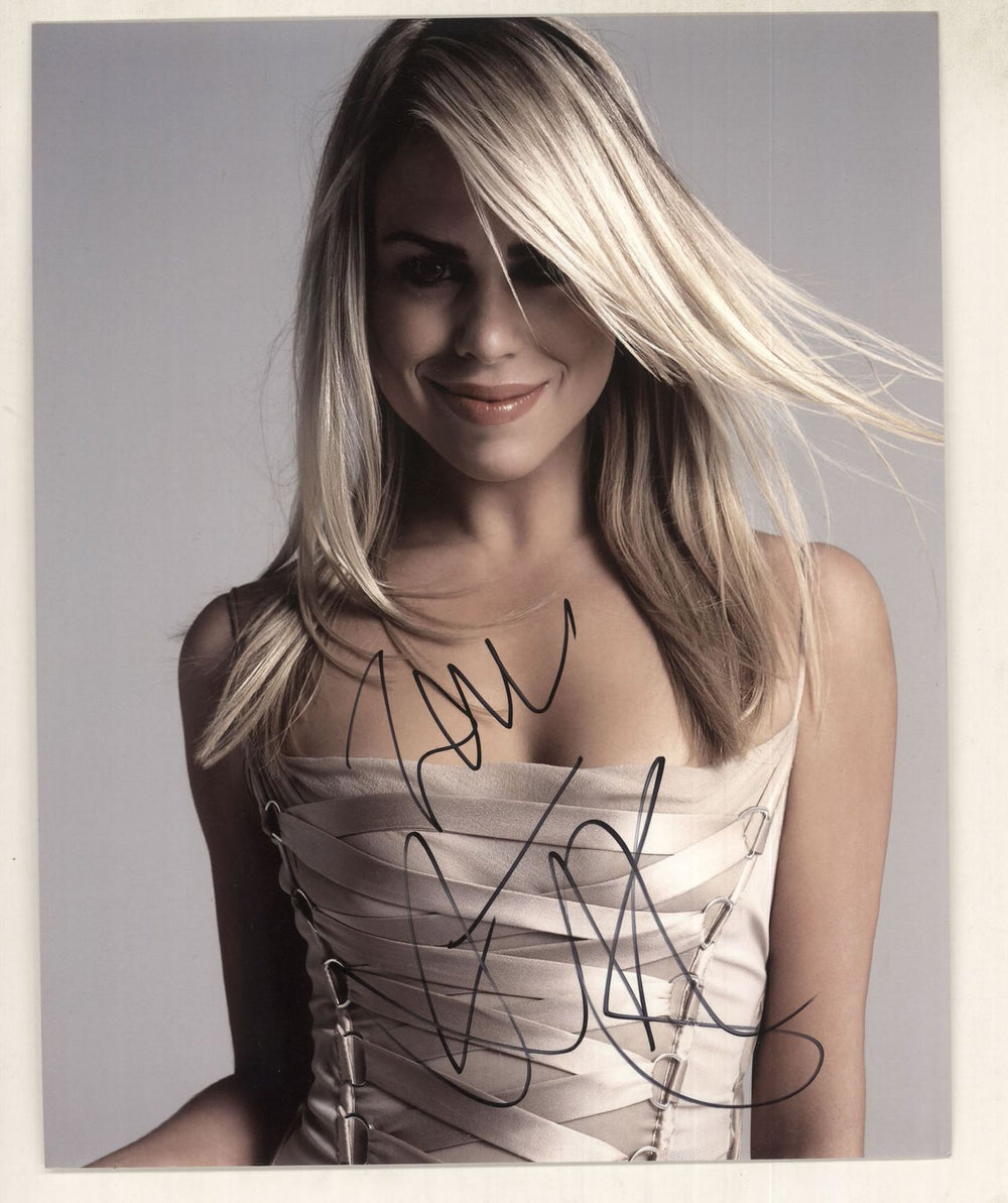 Billie Piper Autographed Photograph UK photograph