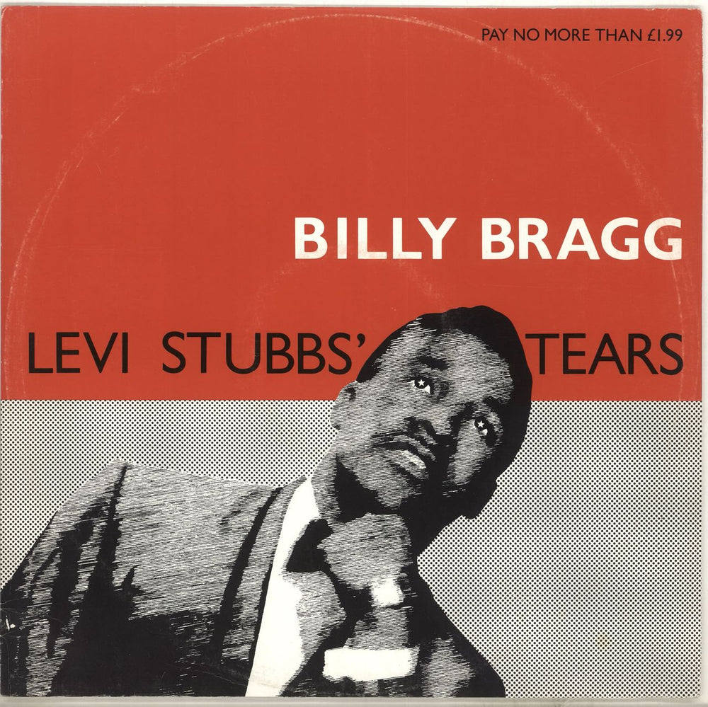 Billy Bragg Levi Stubbs' Tears UK 12" vinyl single (12 inch record / Maxi-single) GODX12