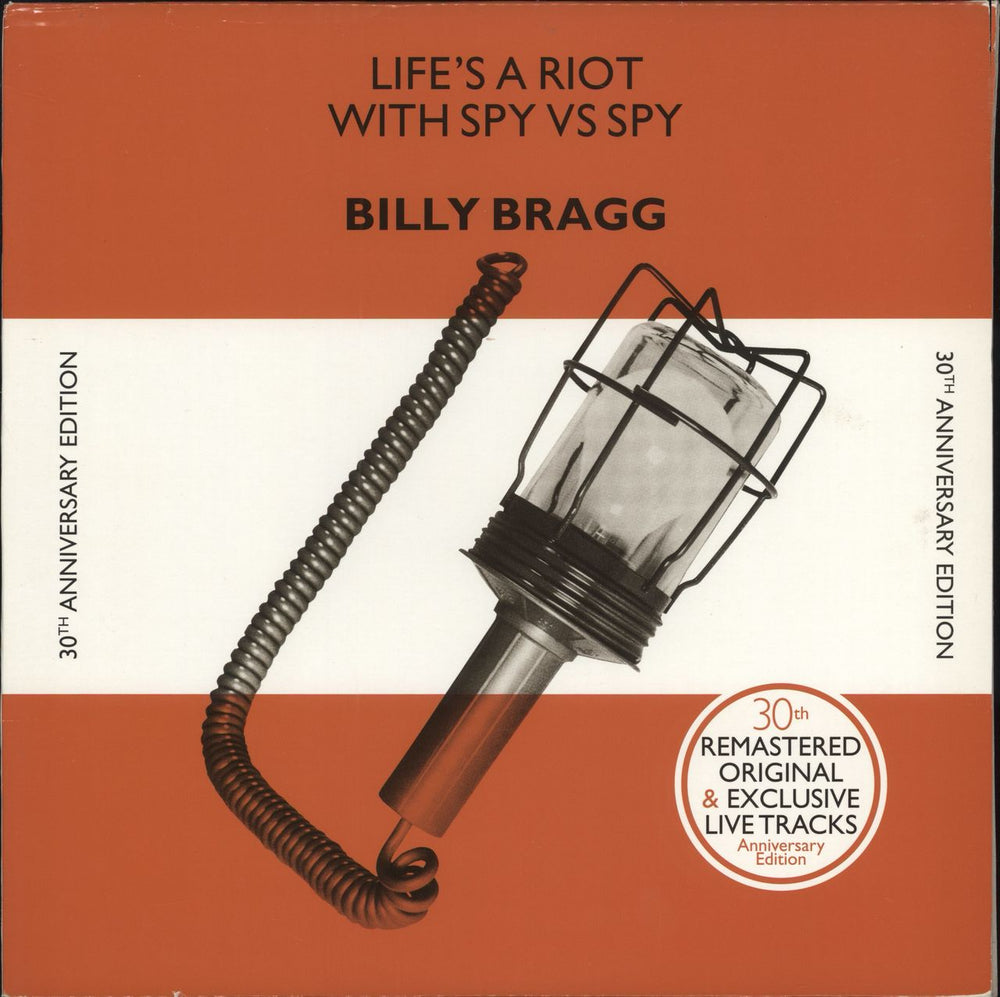 Billy Bragg Life's A Riot With Spy Vs Spy (30th Anniversary Edition) UK vinyl LP album (LP record) COOKLP596