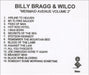 Billy Bragg Mermaid Avenue Volume 2 UK Promo CD-R acetate CD-R