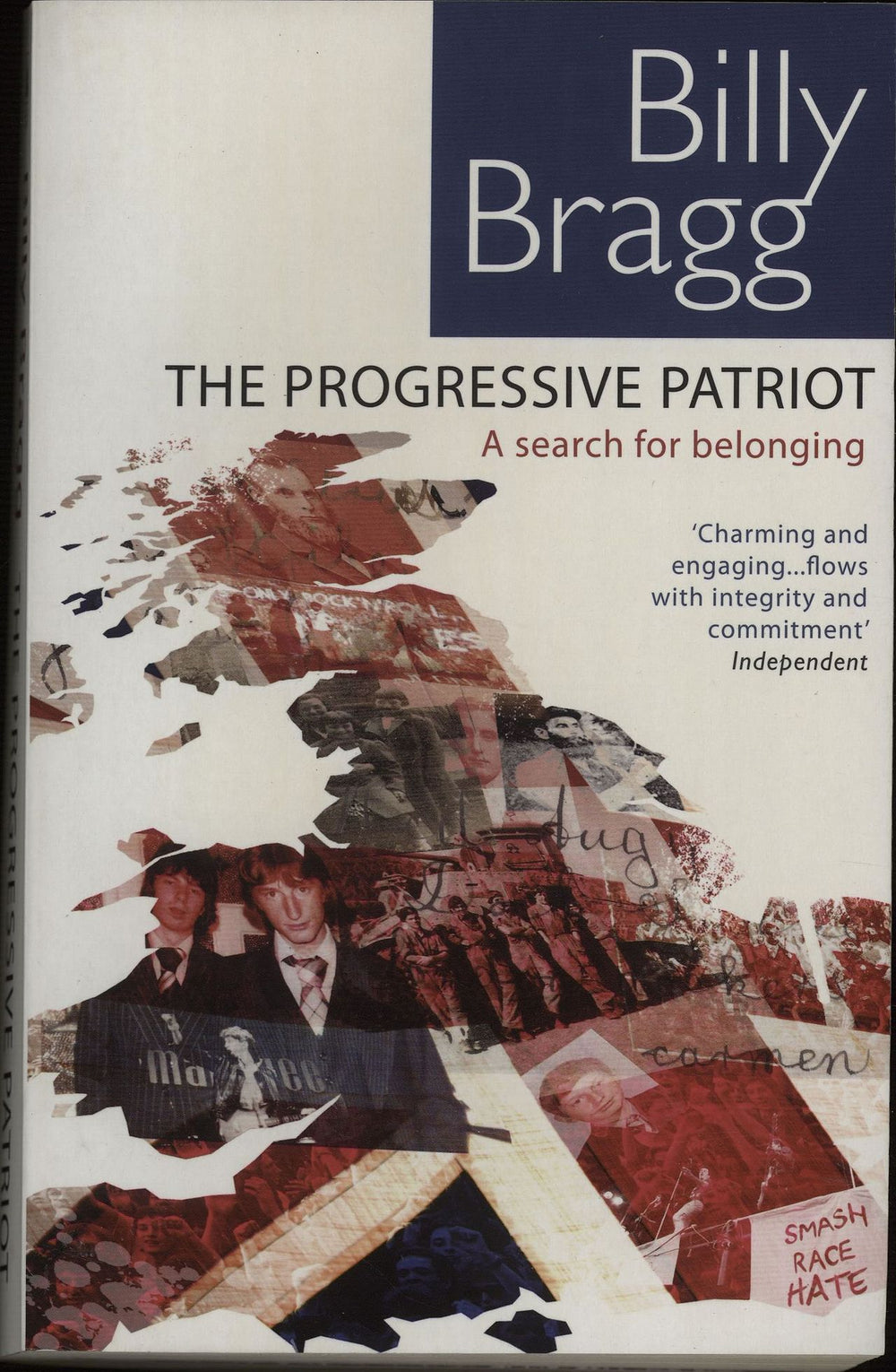 Billy Bragg The Progressive Patriot - Softback UK book ISBN9780552772426