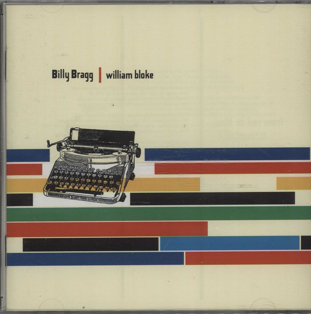 Billy Bragg William Bloke UK CD album (CDLP) COOKCD100