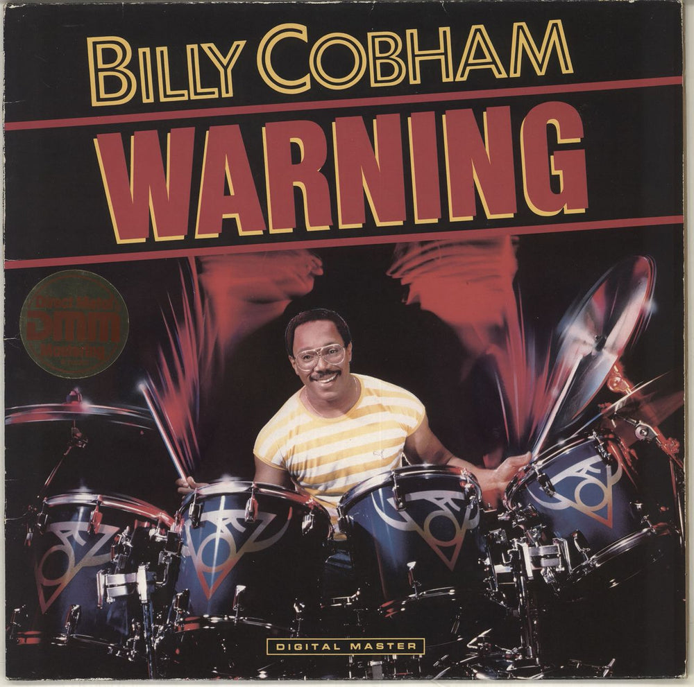 Billy Cobham Warning German vinyl LP album (LP record) GRP91020