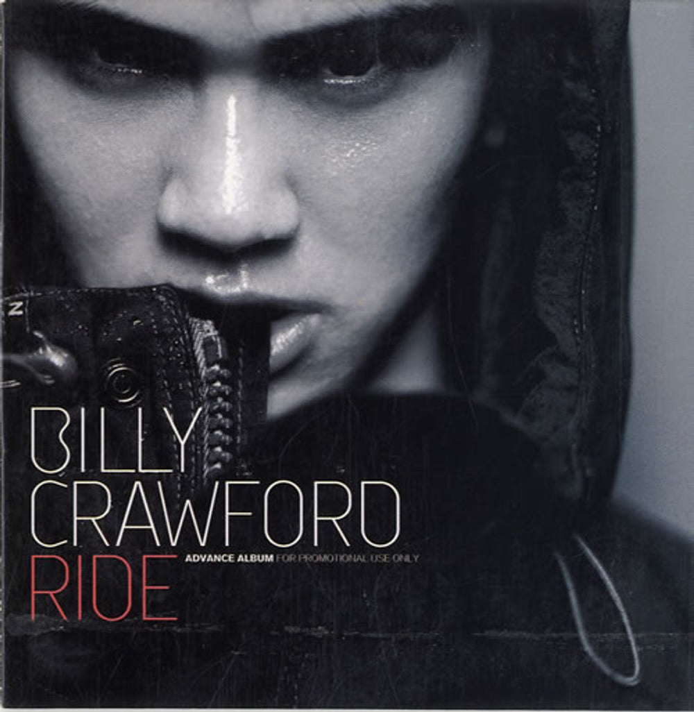 Billy Crawford Ride UK Promo CD album (CDLP) V2ADV-27090-2