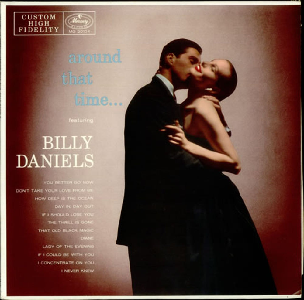 Billy Daniels Around That Time US vinyl LP album (LP record) MG-20104