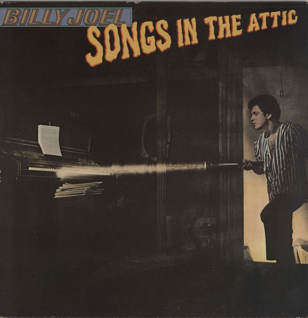 Billy Joel Songs In The Attic UK vinyl LP album (LP record) TC37461