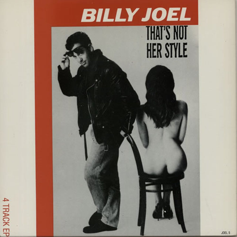 Billy Joel That's Not Her Style EP UK 7" vinyl single (7 inch record / 45) JOEL5