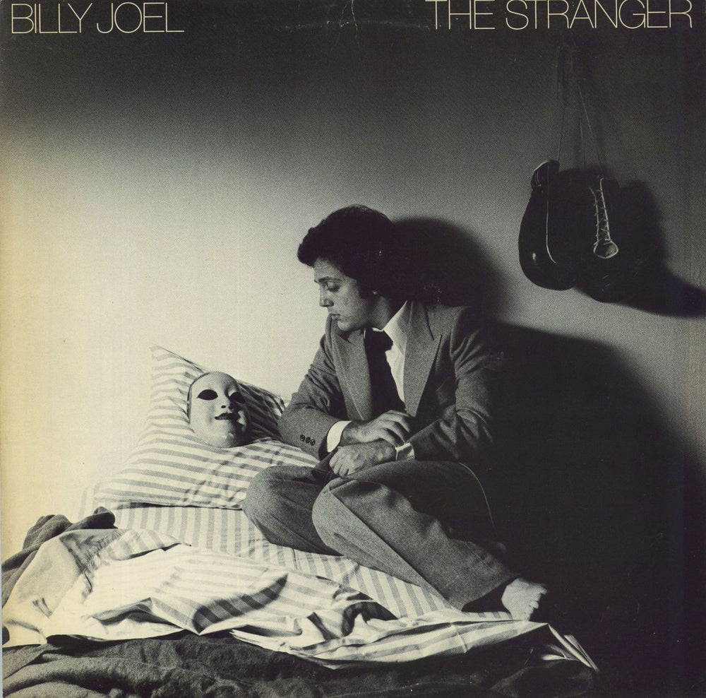 Billy Joel The Stranger + Insert - VG Sleeve UK vinyl LP album (LP record) 82311