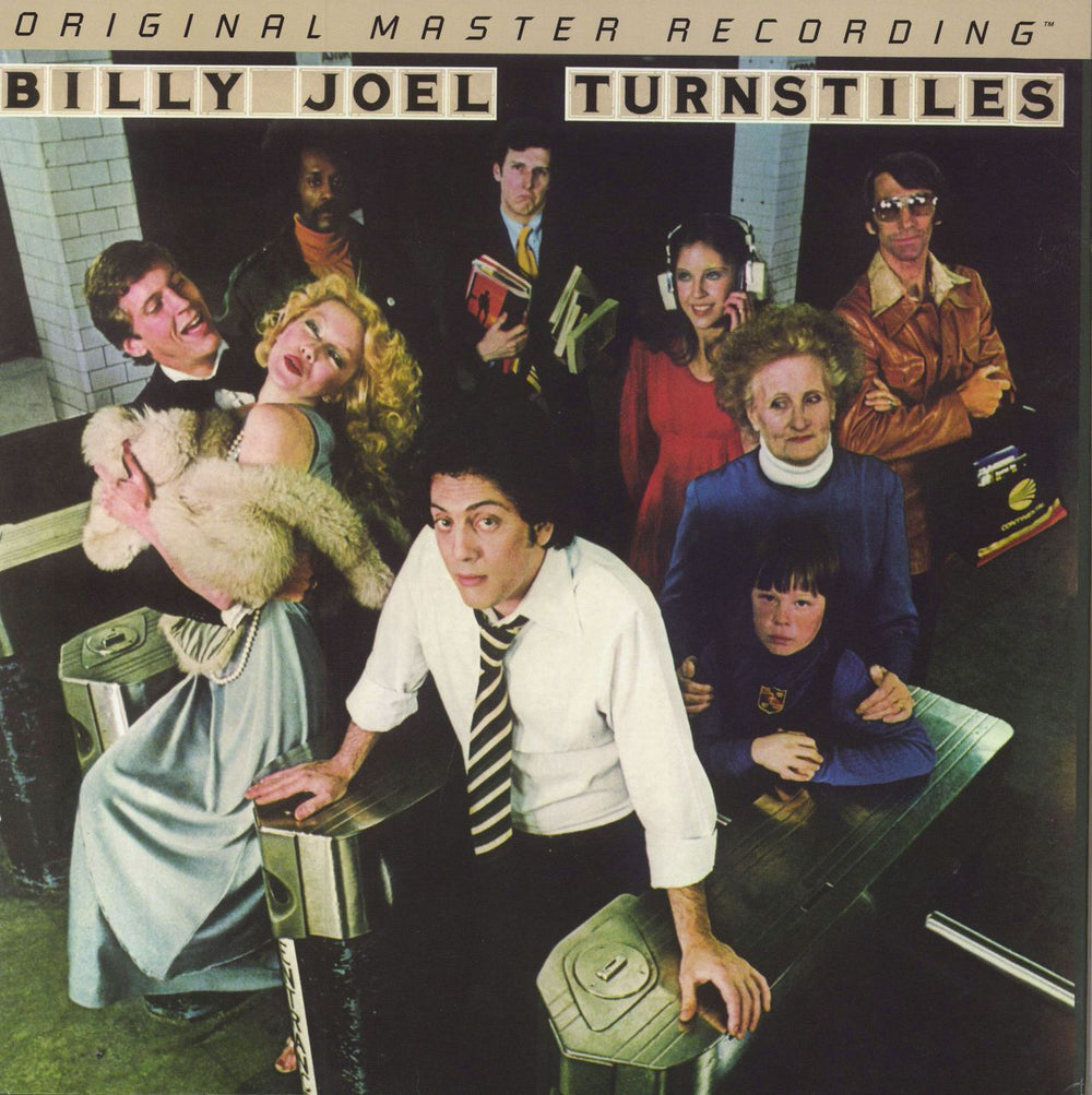 Billy Joel Turnstiles - 180GRAM US vinyl LP album (LP record) MFSL1-350