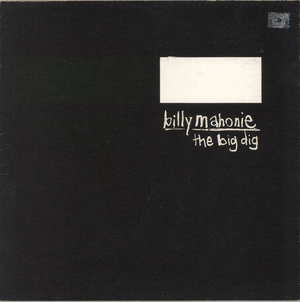 Billy Mahonie The Big Dig UK vinyl LP album (LP record) PURE94LP