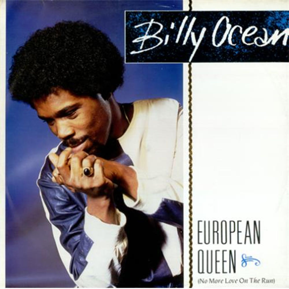 Billy Ocean European Queen (No More Love On The Run) UK 12" vinyl single (12 inch record / Maxi-single) JIVET55