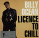 Billy Ocean Licence To Chill - Promo stickered UK 7" vinyl single (7 inch record / 45) BOS5