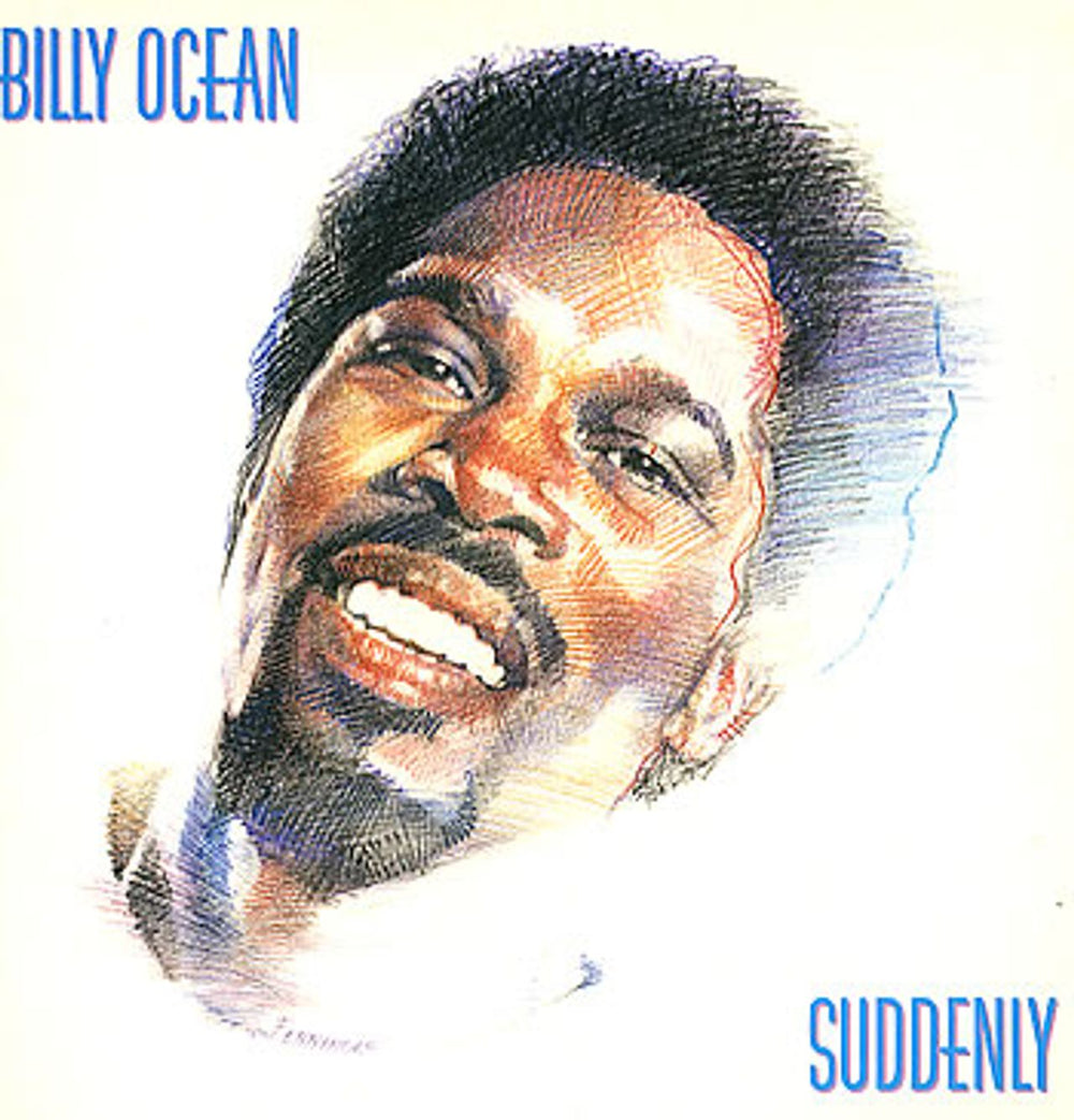 Billy Ocean Suddenly - 1st UK vinyl LP album (LP record) HIP12