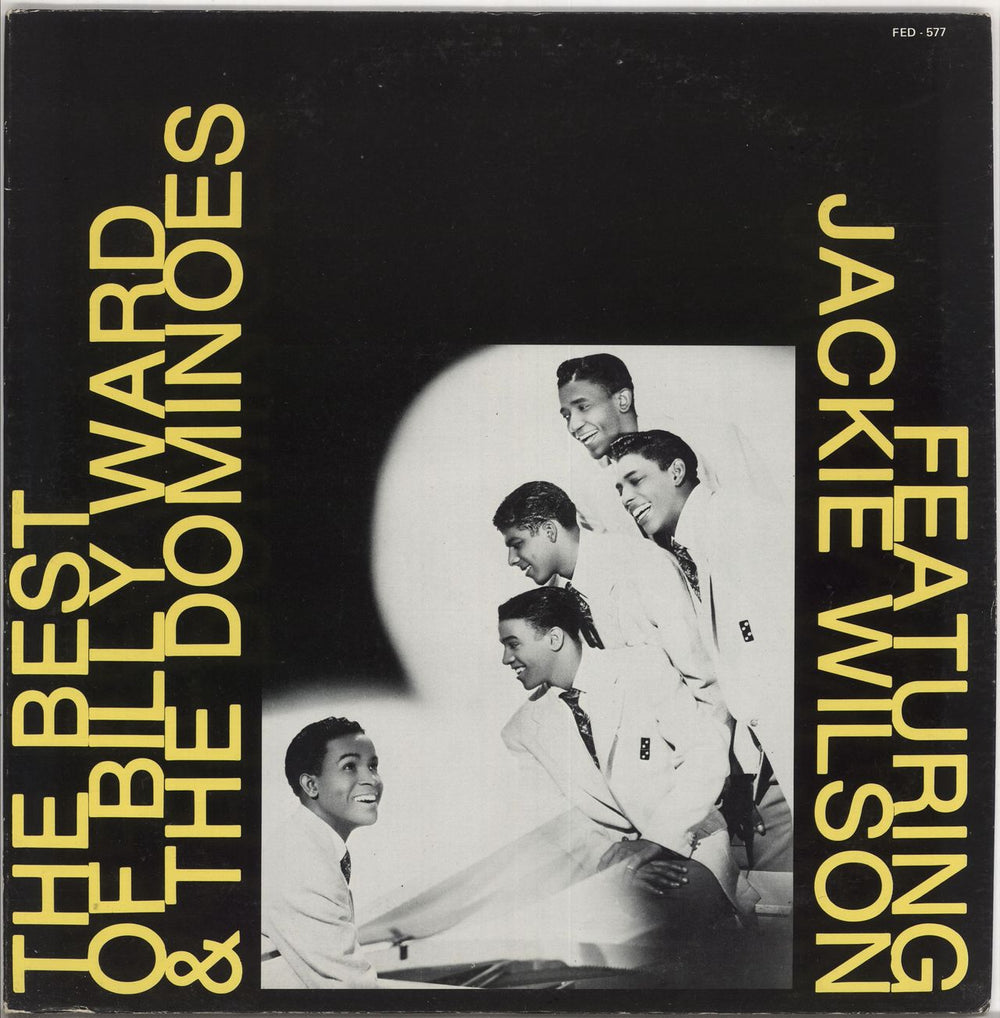 Billy Ward & The Dominoes The Best Of Billy Ward And The Dominoes Featuring Jackie Wilson - Volume 3 US vinyl LP album (LP record) FED-577