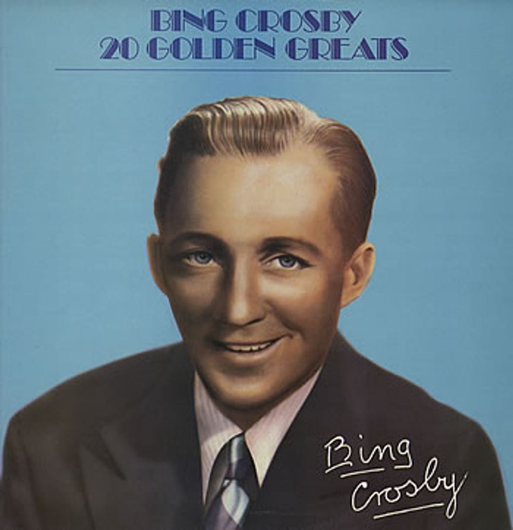 Bing Crosby 20 Golden Greats UK vinyl LP album (LP record) MCTV3