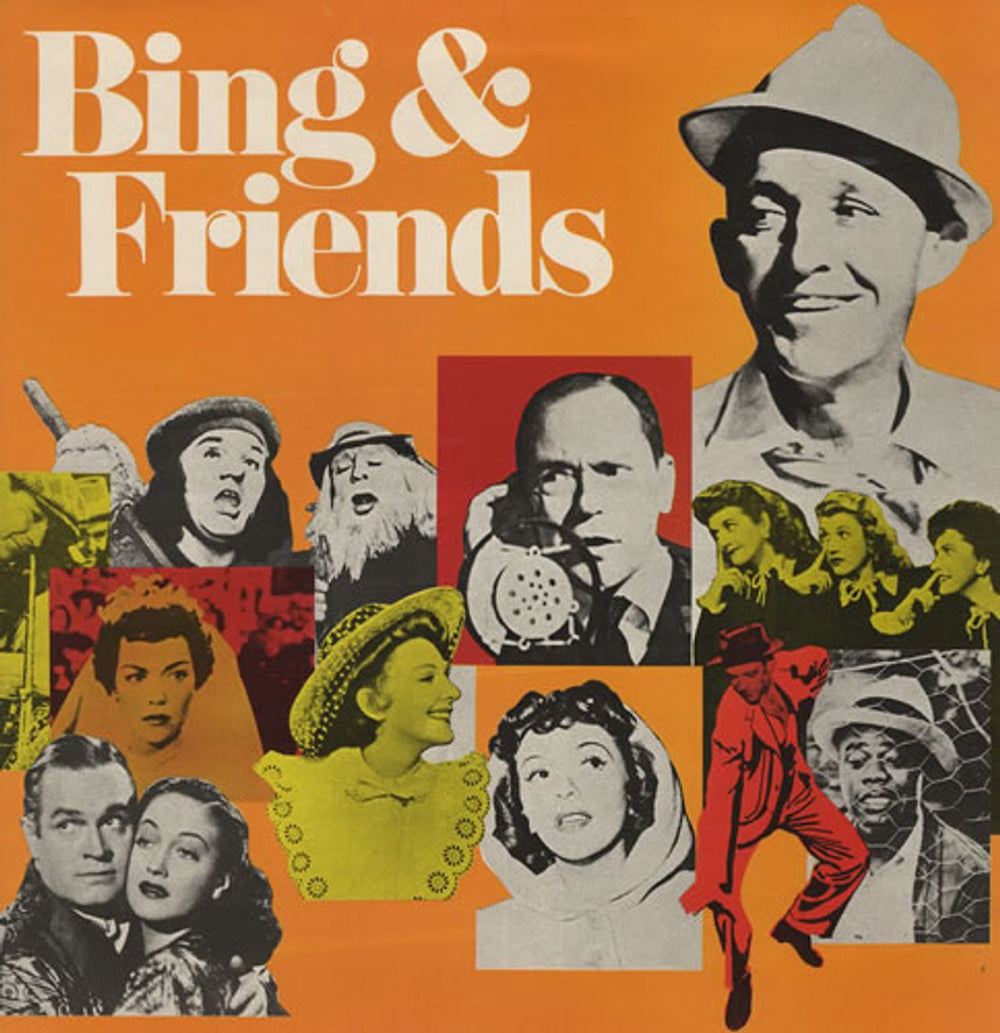 Bing Crosby Bing & Friends UK vinyl LP album (LP record) SMF297