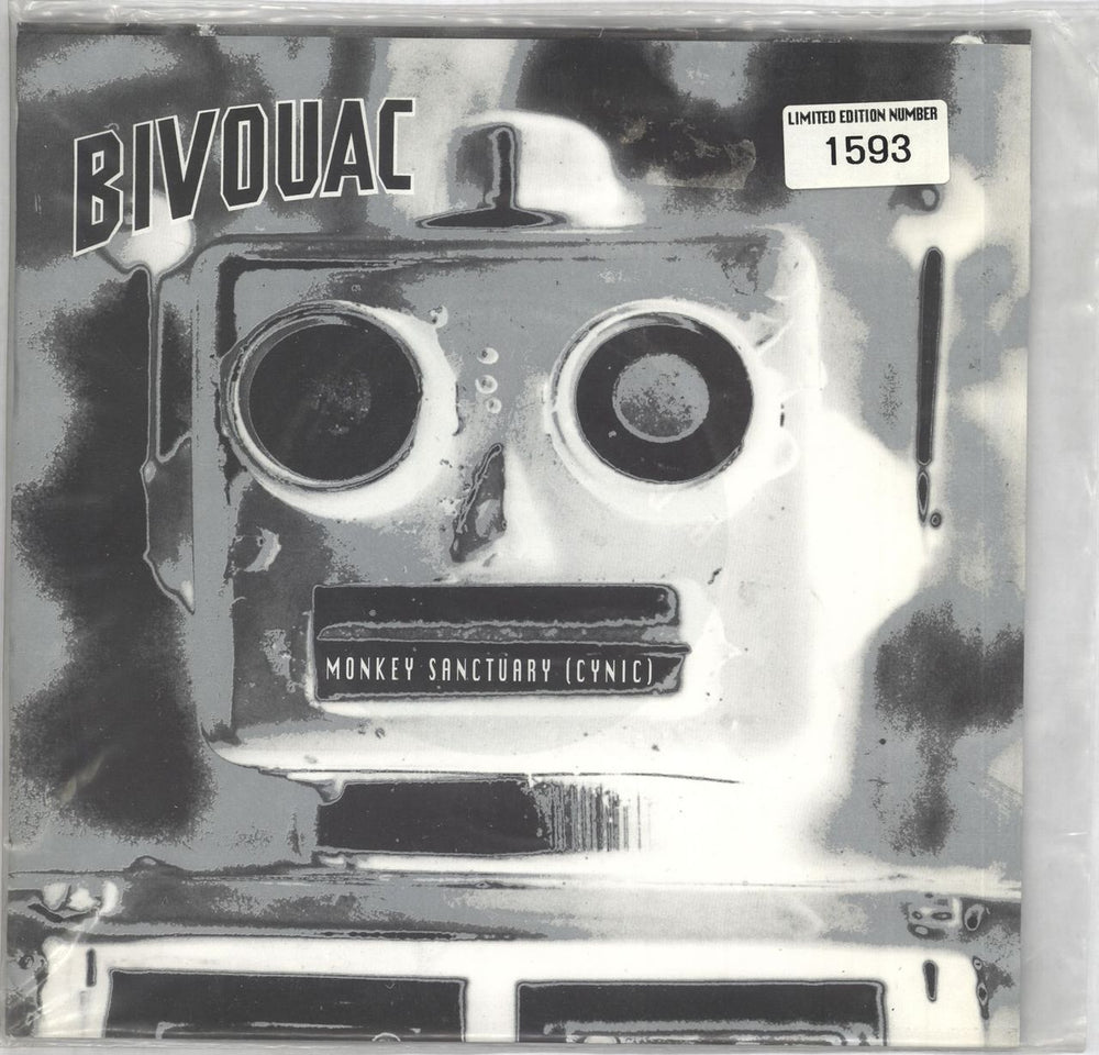 Bivouac Monkey Sanctuary (Cynic) UK 7" vinyl single (7 inch record / 45) GFS98