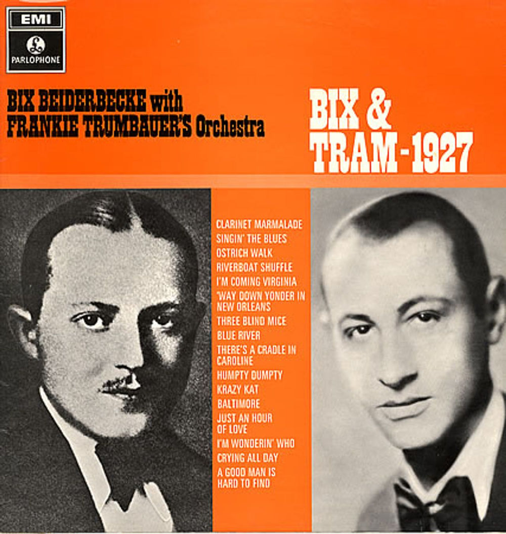 Bix Beiderbecke Bix & Tram - 1927 UK vinyl LP album (LP record) PMC7064