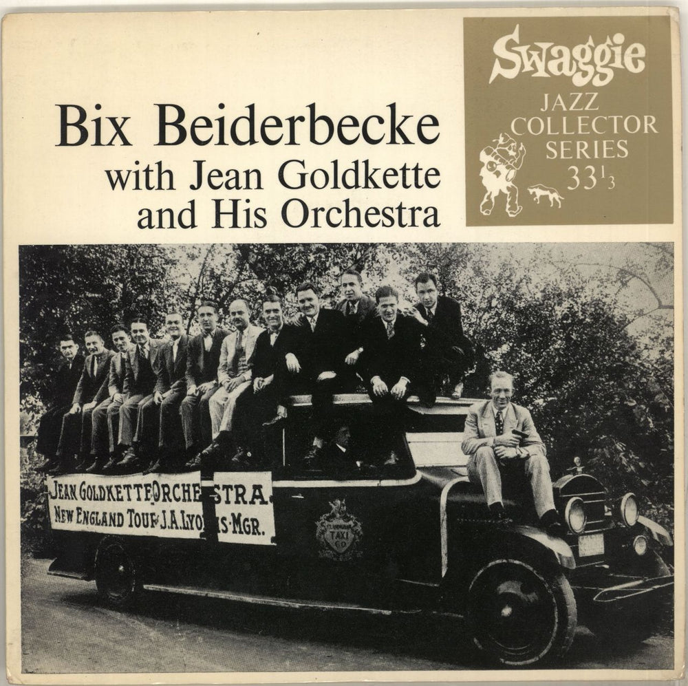 Bix Beiderbecke Bix Beiderbecke With Jean Goldkette And His Orchestra EP Australian 7" vinyl single (7 inch record / 45) JCS-33756