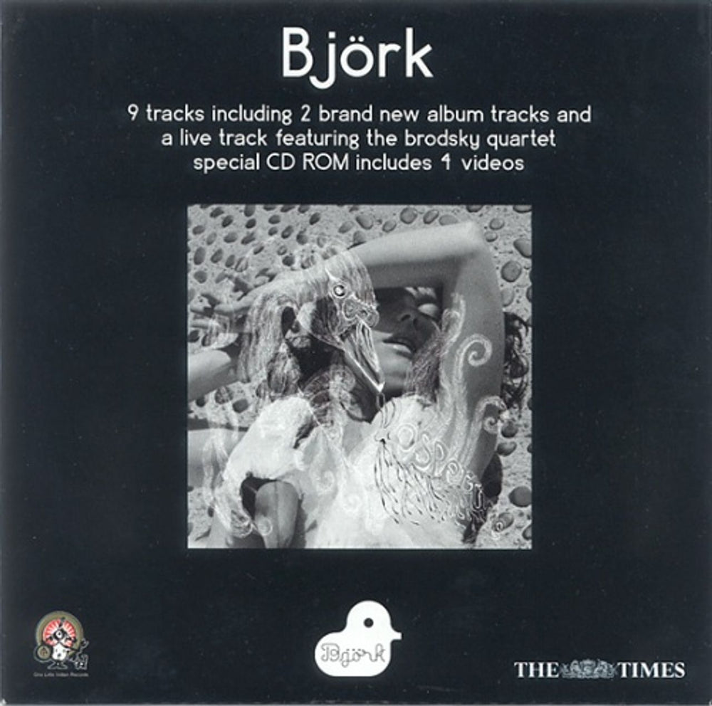 Björk Björk UK Promo CD album (CDLP) 19179