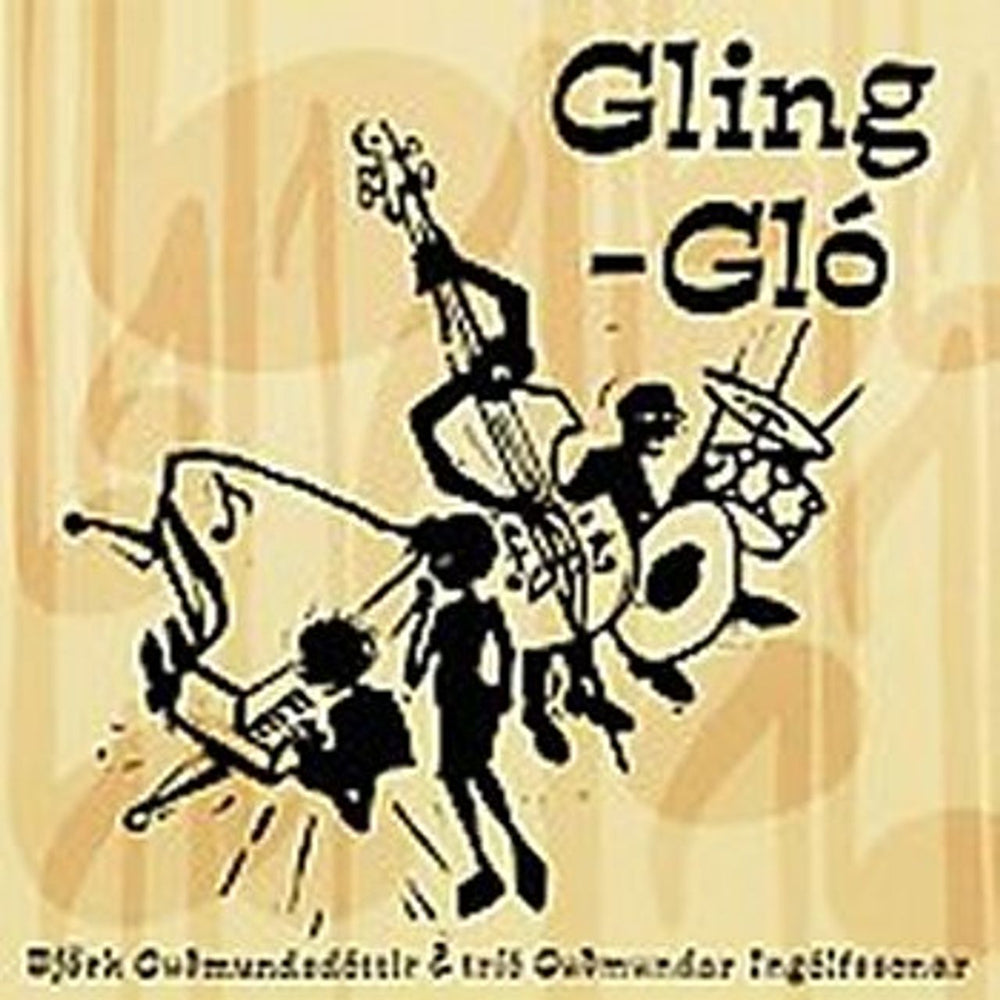 Björk Gling-Glo Icelandic CD album (CDLP) SM27