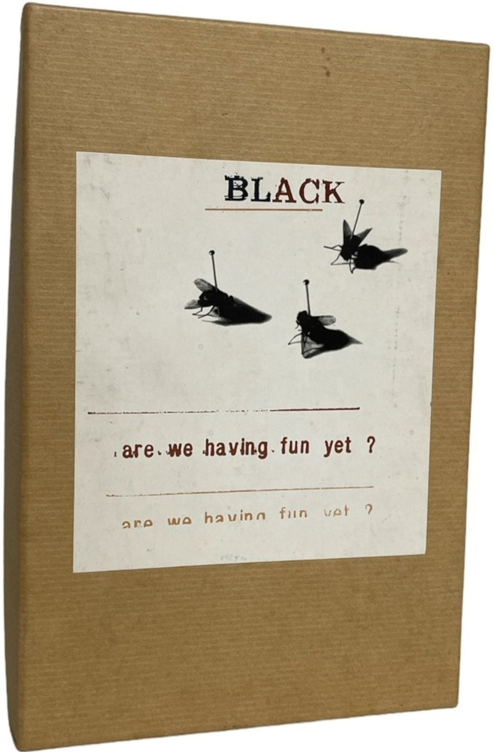 Black Are We Having Fun Yet? UK CD Single Box Set CRCD9301