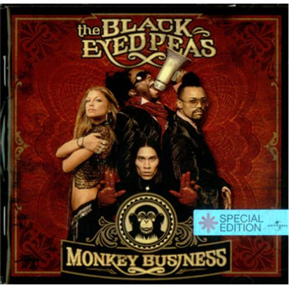 Black Eyed Peas Monkey Business UK CD album (CDLP) 9882184