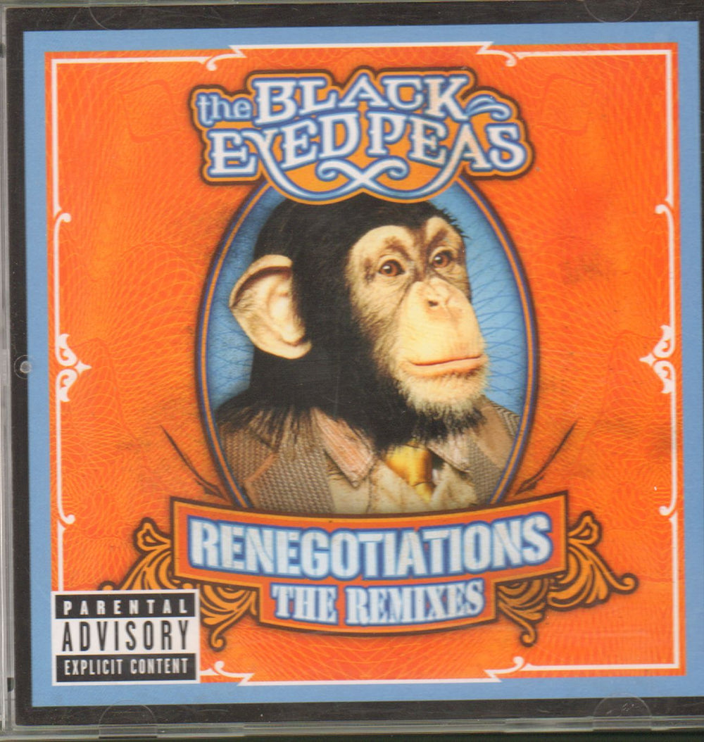 Black Eyed Peas Renegotiations - The Remixes Thailand CD album (CDLP) 983857-8