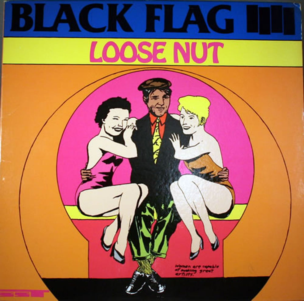 Black Flag Loose Nut US vinyl LP album (LP record) SST035