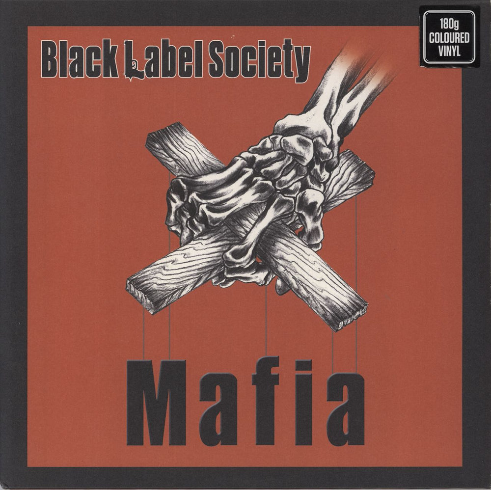 Black Label Society Mafia - Silver Vinyl UK 2-LP vinyl record set (Double LP Album) CARLP 167