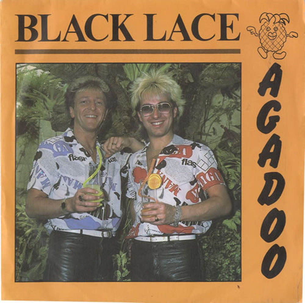 Black Lace (UK) Agadoo UK 7" vinyl single (7 inch record / 45) FLA107